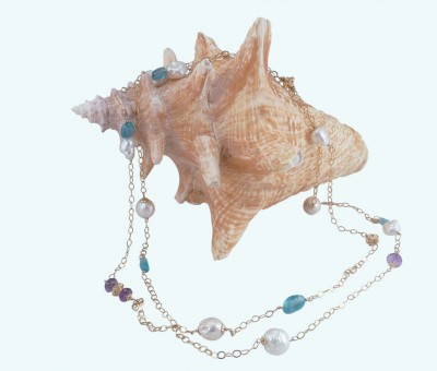 Modern pearl jewelry by Jewelry Olga Montreal Canada