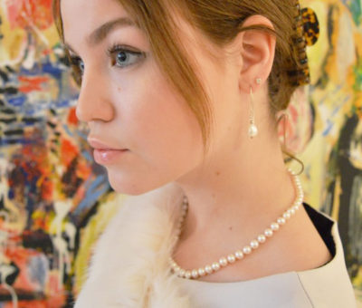 What graduation gift you should give to your daughter? Unique pearl jewelry designed and created by Jewelry Olga in Montreal Canada