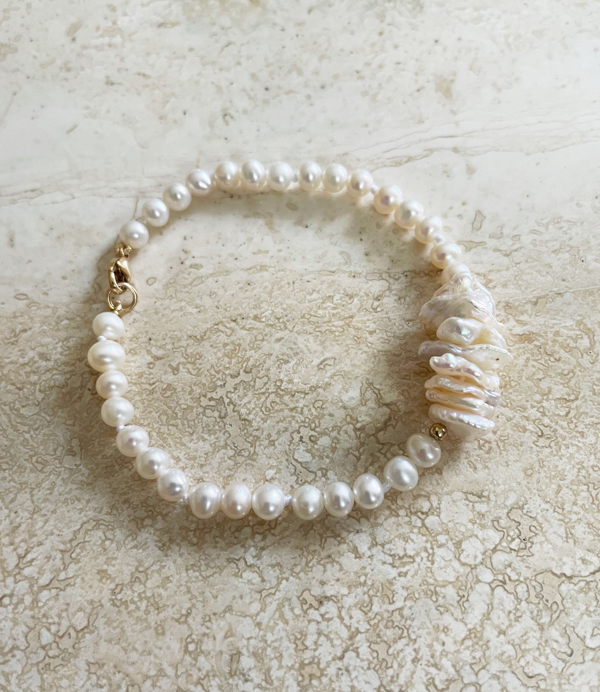 Pearl Bracelet - Ingrid | Linjer Jewelry